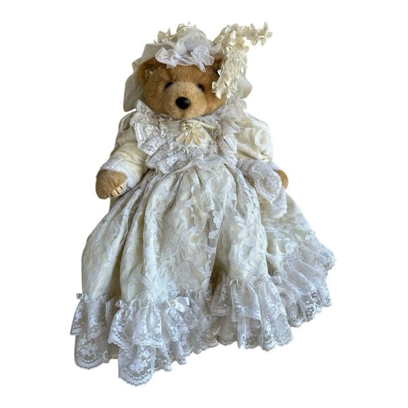 Vintage Bearly People Dolls Lot Of 3 - Picture 14 of 16